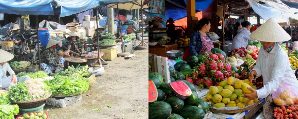 lokale markt vietnam